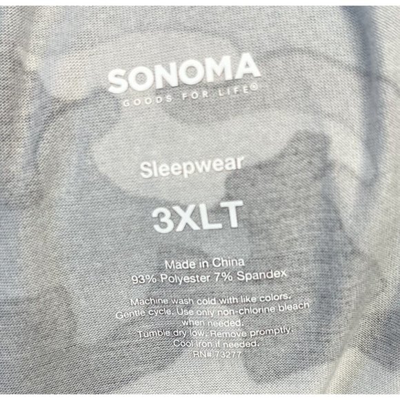 sonoma goods for life Men Shorts Sleepwear Size M Color Gray - Picture 12 of 12